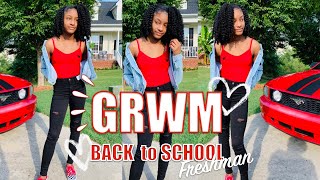 GRWM for Back to School | Freshman Orientation | Jada Lit