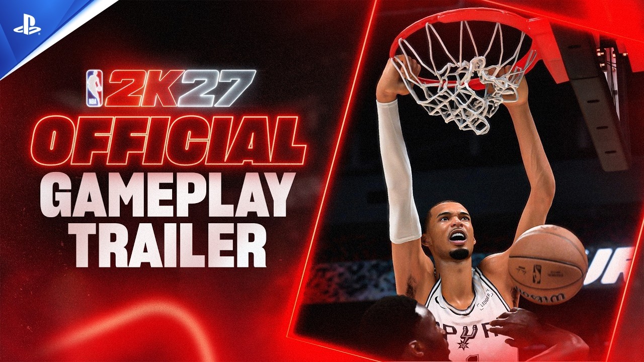 NBA 2K27 - Bande-annonce de gameplay | PS5