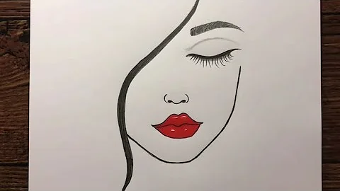 رسم بنت حزينة سهلة جدا Mp3