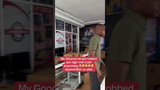 Thieves broke into Mr. Bingo Computers shop in the Nairobi Central Business District #2027elections