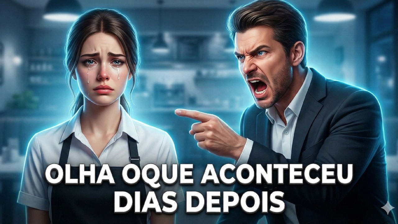 GARÇONETE FOI HUMILHADA PELO CLIENTE..... DIAS DEPOIS VOLTOU COMO DONA DO RESTAURANTE!1
