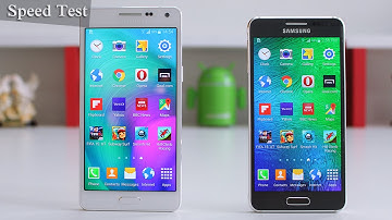 Samsung Galaxy A5 vs Galaxy Alpha Speed Test!