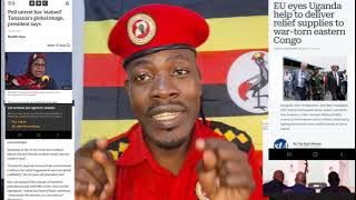 BREAKING   SAMIA SULUHU AGOBEDWA INTERNATIONAL FUNDERS LWA KALULU  BIBINO KU UGANDA NE EU E CONGO