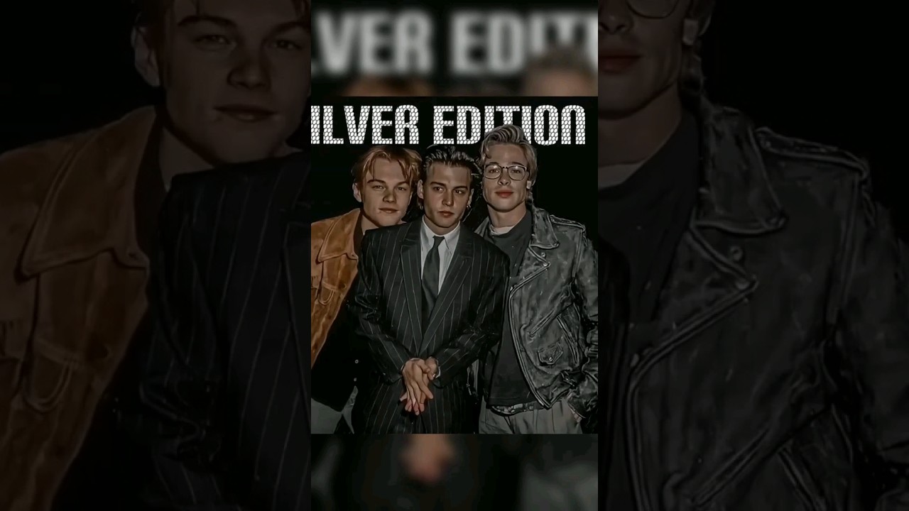 Young Johnny Deep 🥵✨♥️ _ Trio edit..this three man together look is super hot 🔥🔥