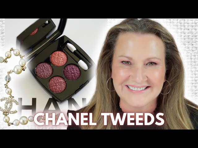 Chanel Les 4 Ombres Tweed 2g / 0.07oz 02-Tweed Pourpre Limited Edition Japan