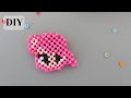 Beaded Little Pinkie Pie Pony/How to Right Angle Weave beading