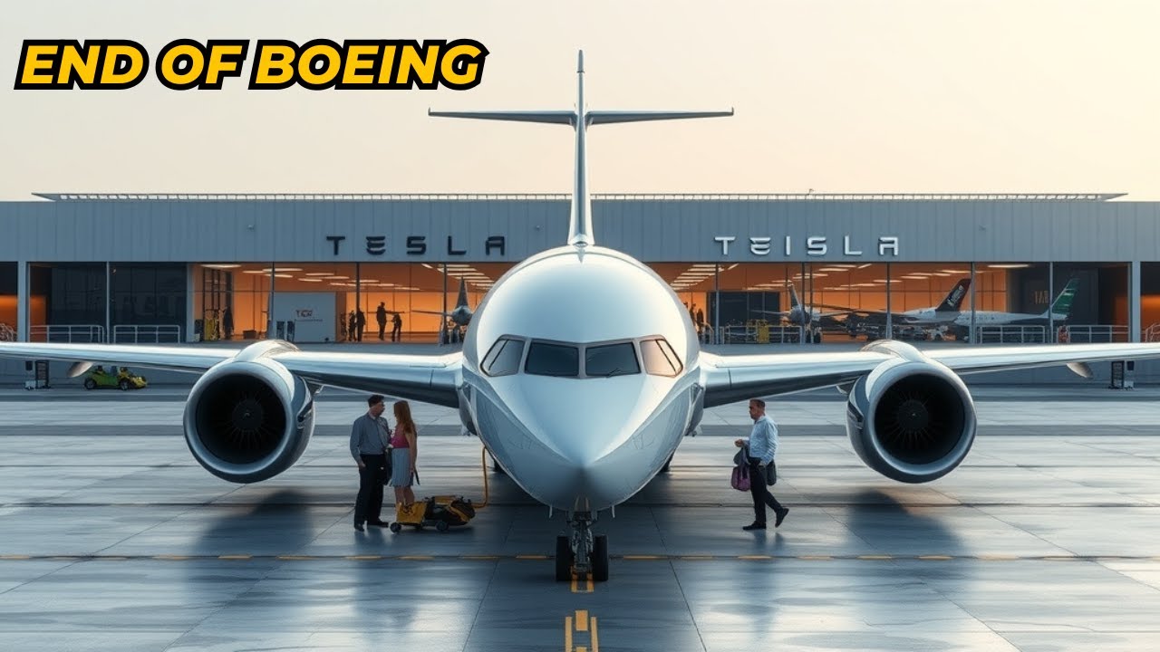 Elon Musk Reveals Tesla Super Electric Plane: The End of Boeing? - YouTube