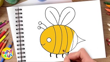 Guide to drawing dolphins and bees - Hướng dẫn vẽ con cá heo và con ong