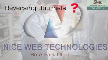 Reversing journal in Tally