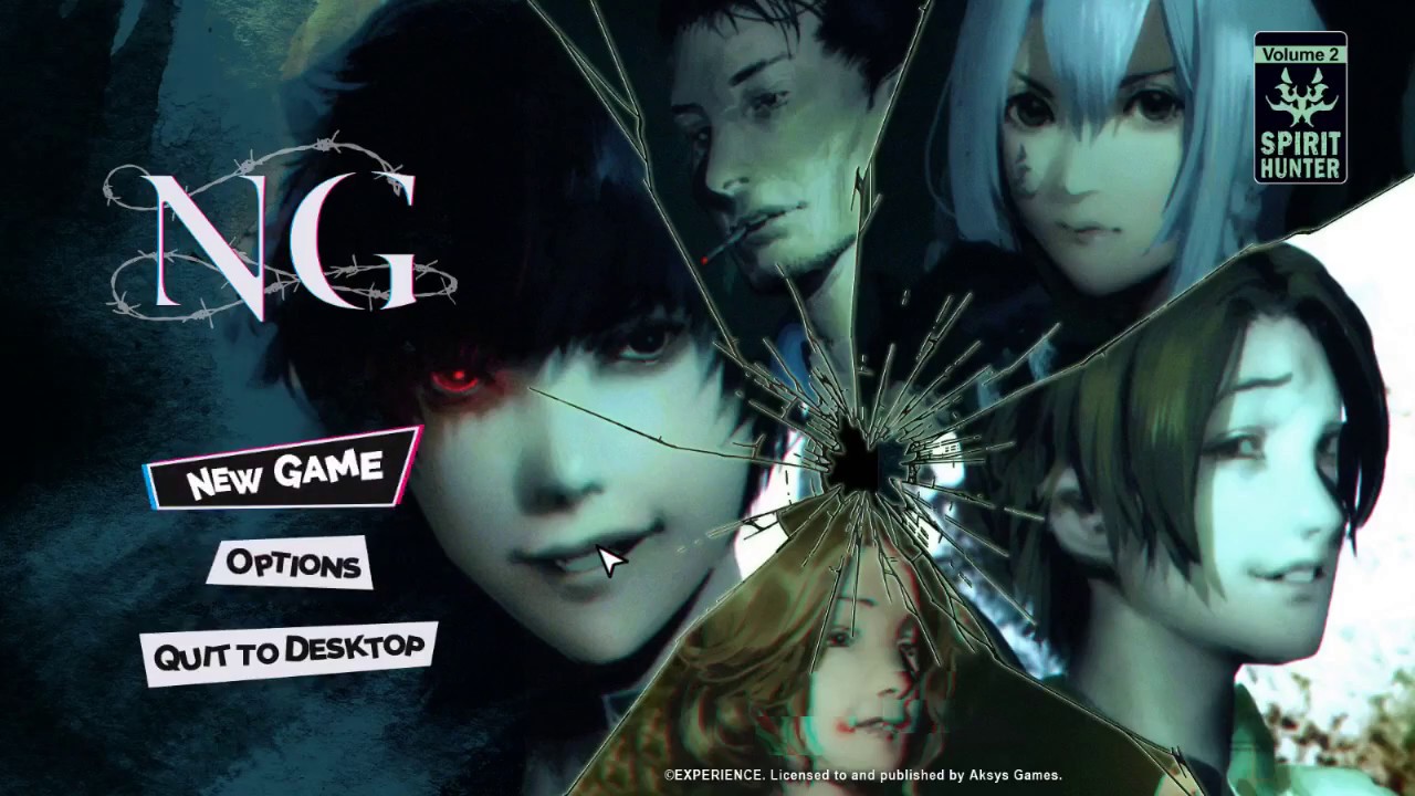 Spirit Hunter: NG: Visual Novel Gameplay Part 1 / No Commentary (Steam)