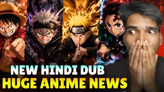 🔥New Hindi Dub Anime!! Naruto Shippuden Hindi Dub New Episodes Release Date!! Black Clover Hindi Dub