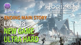 【PS5 Pro】 호라이즌 포비든 웨스트 LIVE-27_본편 엔딩!!! _새 게임 | 극도로 어려움