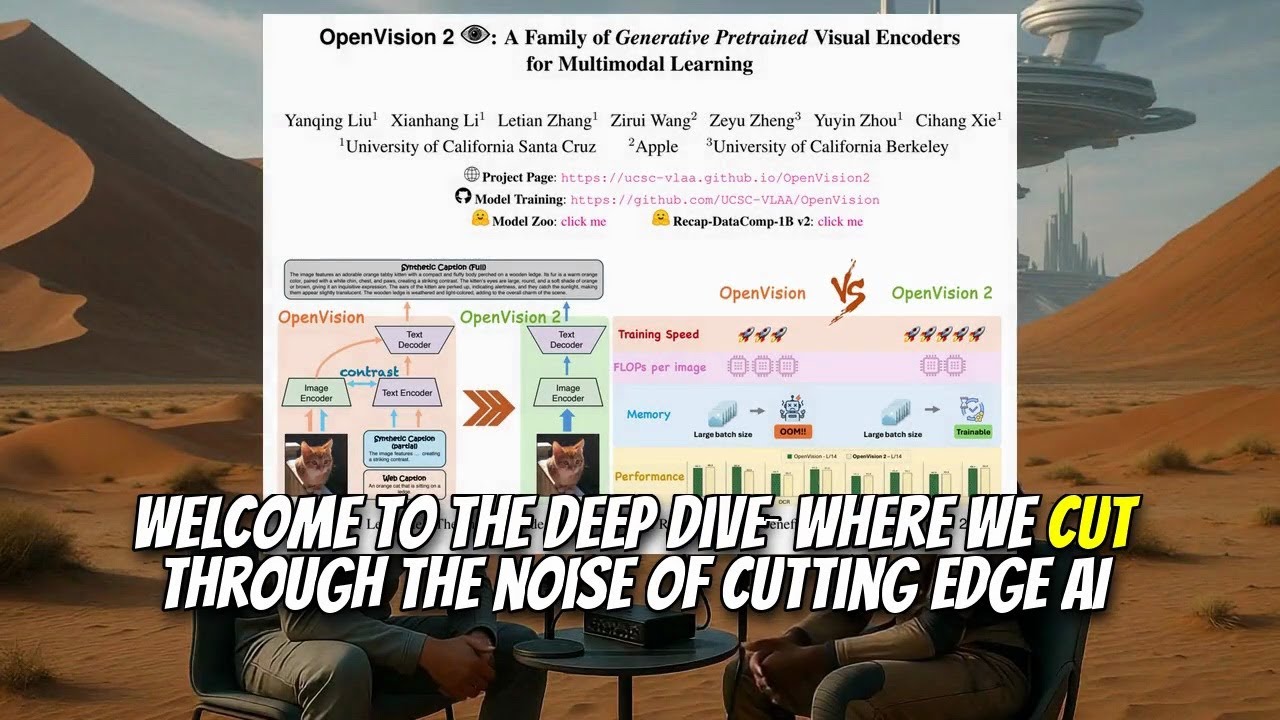 OpenVision 2: A Family of Generative Pretrained Visual Encoders (Sep ...