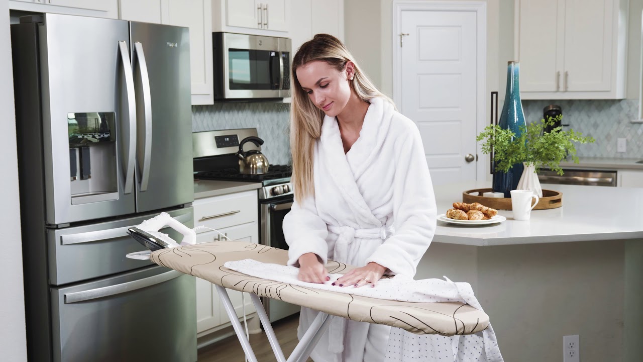 Ezy Iron Ironing Board Cover and Pad YouTube