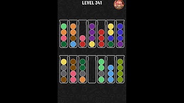 Ball sort Puzzle level 341