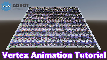 Godot 4.3: Vertex Animation Instancing Tutorial