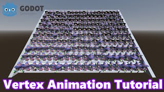 Godot 4.3: Vertex Animation Instancing Tutorial