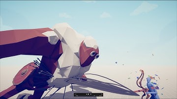 ICE Giant Vs The Artemis Squa TABS Mod Totally Accurate Battle Simulator