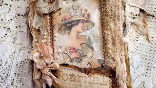 Finished Vintage Junk Journal Flip Through