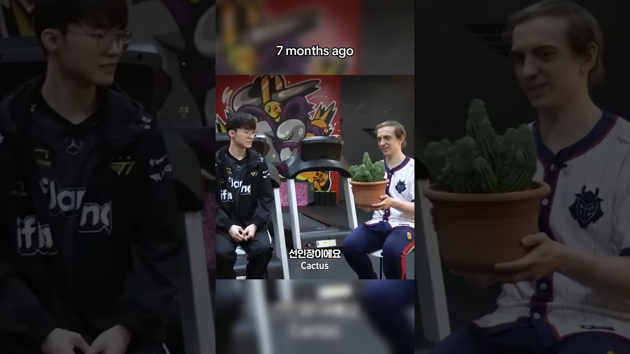 when the cactus you gifted irl made it to the game #leagueoflegends #g2  #caps #faker #ahri #LoL - YouTube
