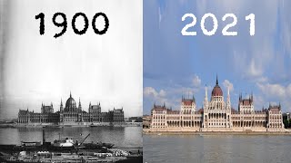 Evolution of Budapest 1900 - 2021