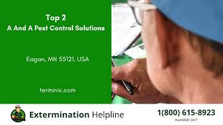 Top 3 Exterminators in Eagan