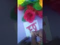 "छ" ✍️आउटलाइन शेडिंग के साथ लिखना सीखें/ / watercolor painting art/painterbaburg #shorts #trending