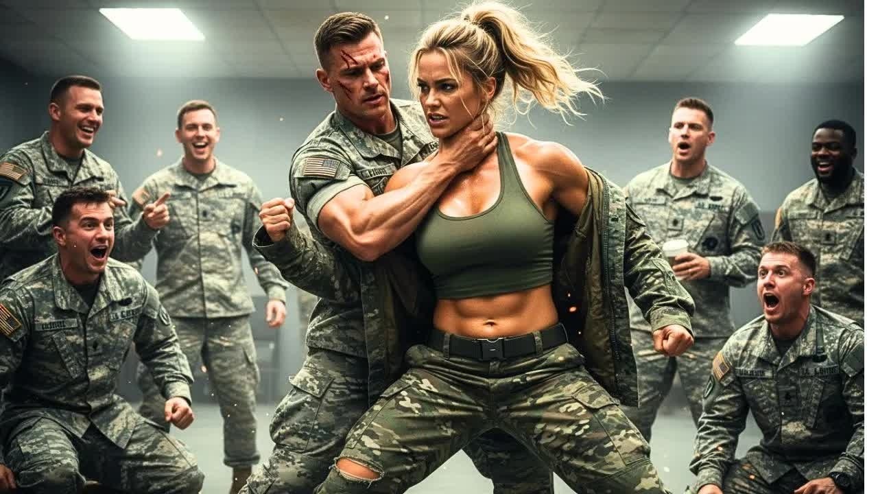 “Wrong Place,” They Said — Cadets Choked the New Girl… Then She Unleashed Her Combat Skills