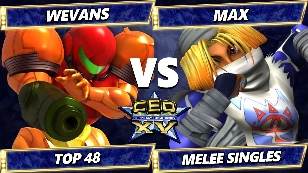 CEO 2025 - Wevans (Samus) Vs. max (Sheik) Smash Melee - SSBM