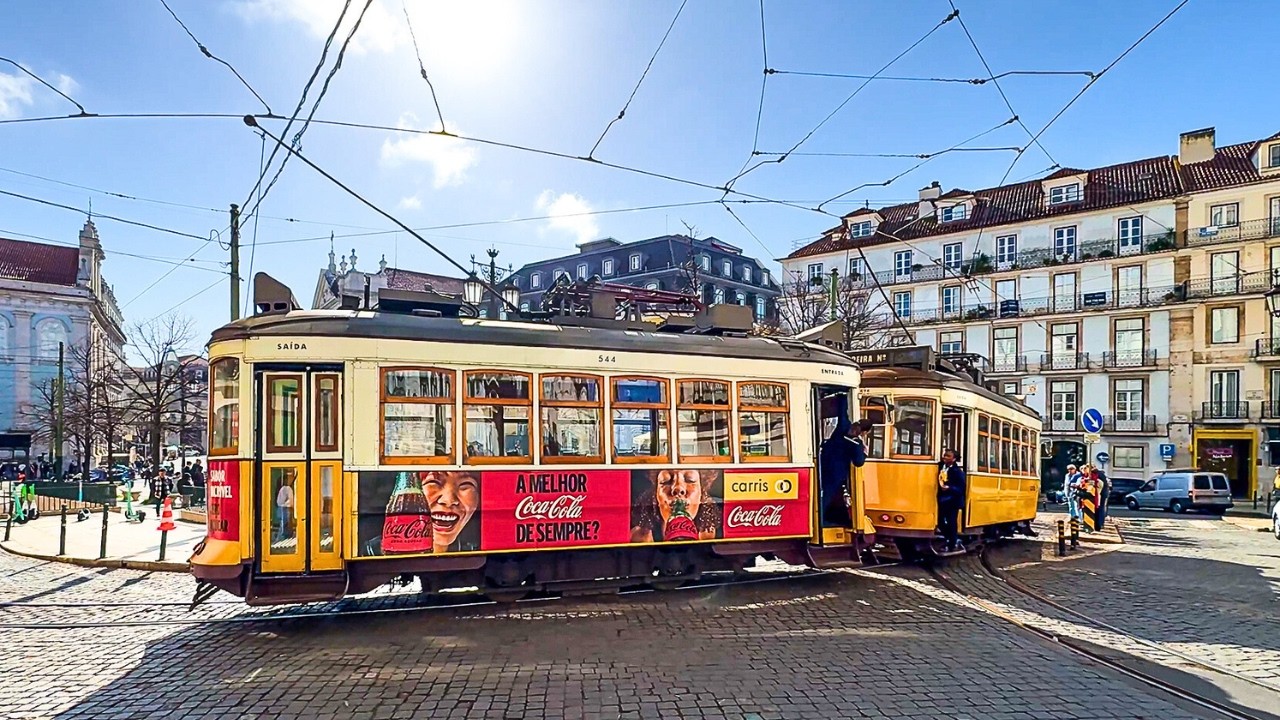 Трамваи в Лиссабоне, Португалия 🇵🇹 | 2025