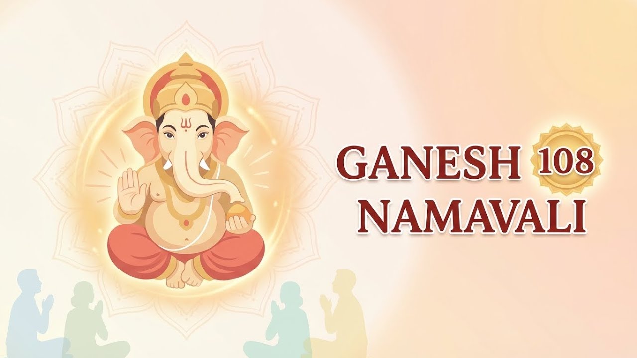 Ganesh 108 Namavali | శ్రీ గణేశ 108 నామావళి | Telugu Devotional Chanting | Mana Bhakthi Channel
