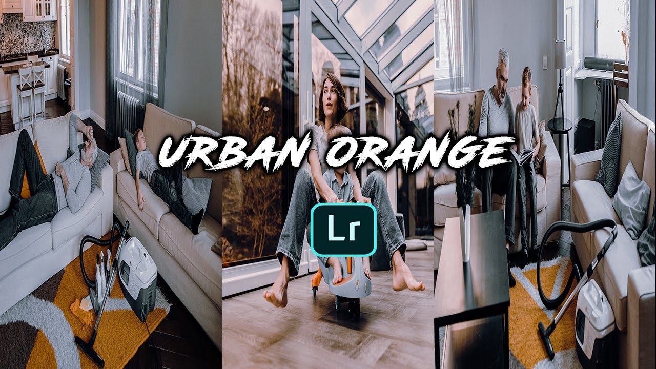 Urban Orange Preset Lightroom | Urban Photography | Urban Edits | Clicks Retouch