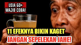 LANSIA WAJIB TAHU! Rebusan Jahe Bisa Beri 11 Efek Hebat Ini untuk Usia 60+