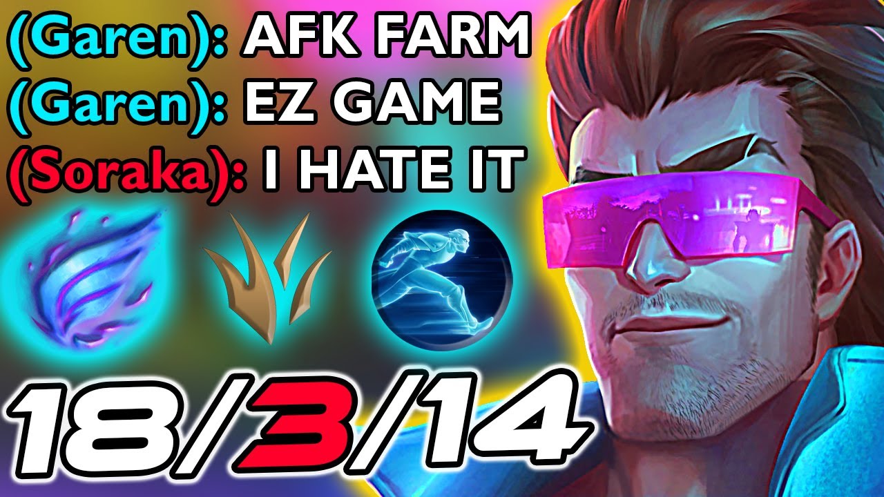 ULTRASPEED JUNGLE GAREN WILL DESTROY YOUR WHOLE TEAM