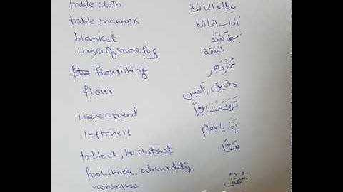 Arabic Guess Paper for O/A levels Oct/Nov 2019