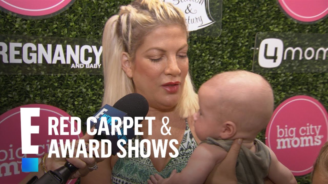 Tori Spelling's Baby Boy Beau Makes Red Carpet Debut E! Red Carpet