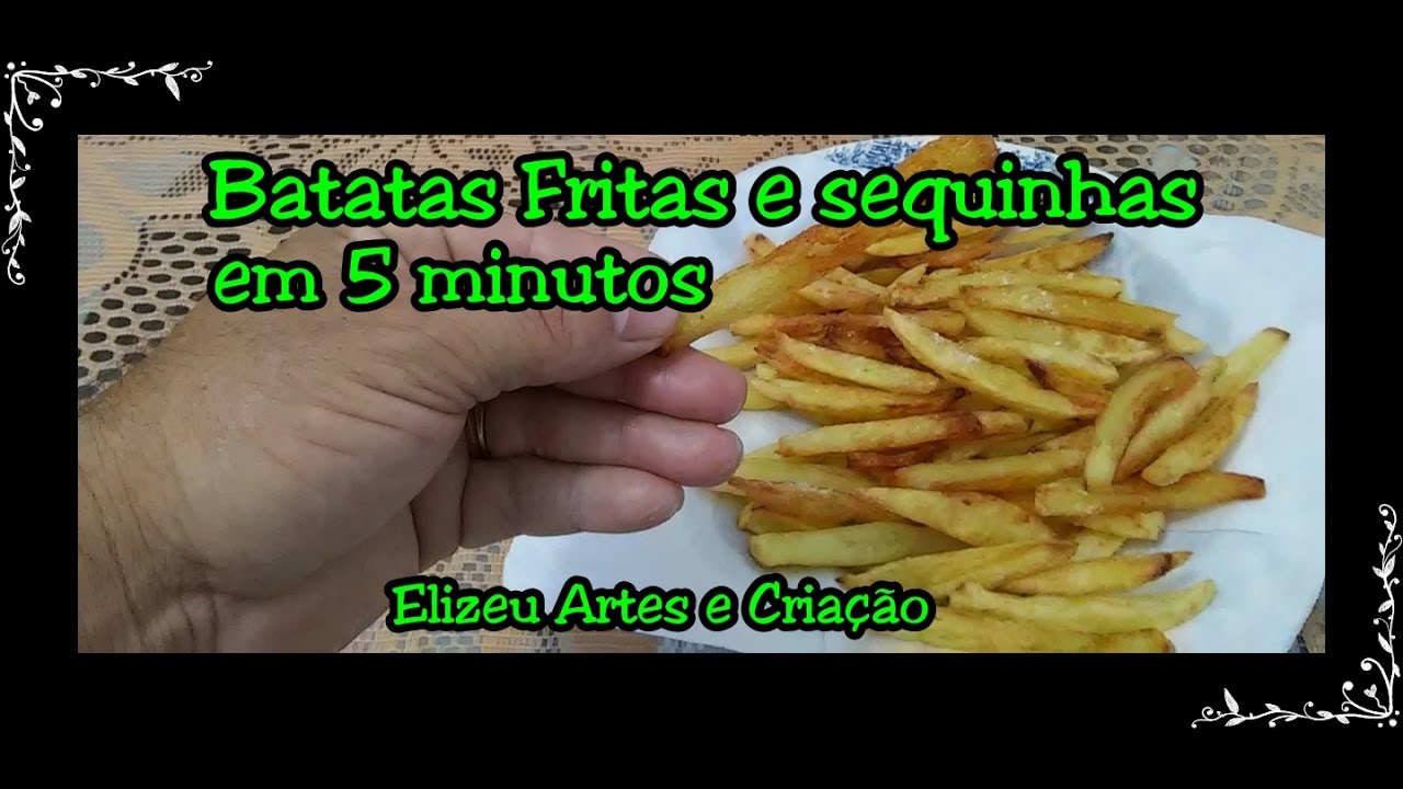 Como fazer uma batata frita crocante e sequinha - Casa e Jardim