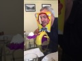 Uncle Darren meets pie face