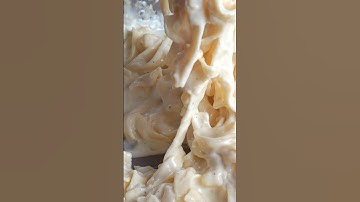 Unlocking the secret to creamy alfredo lies in a single, mysterious ingredient! 🤫 #shorts #alfredo
