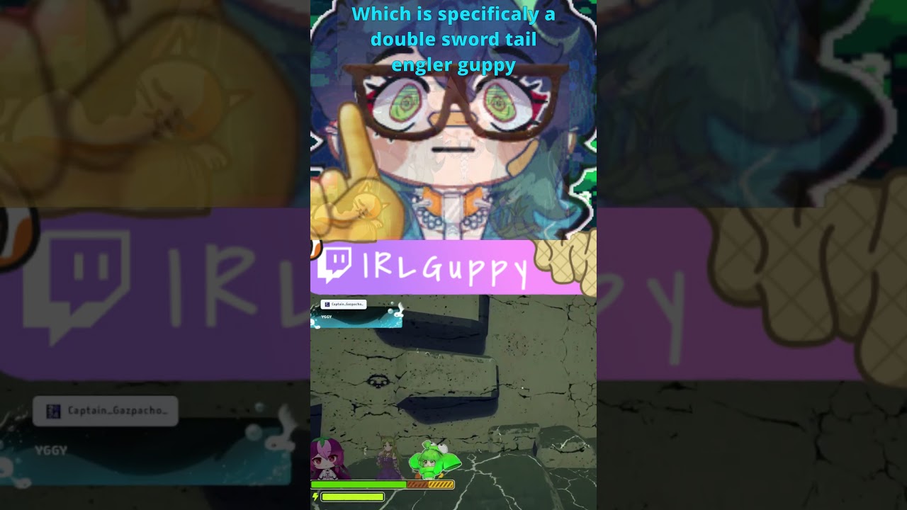 Guppy is a type of fish 🤓 #gupcore #vtuber #vtuberclips #envtuber