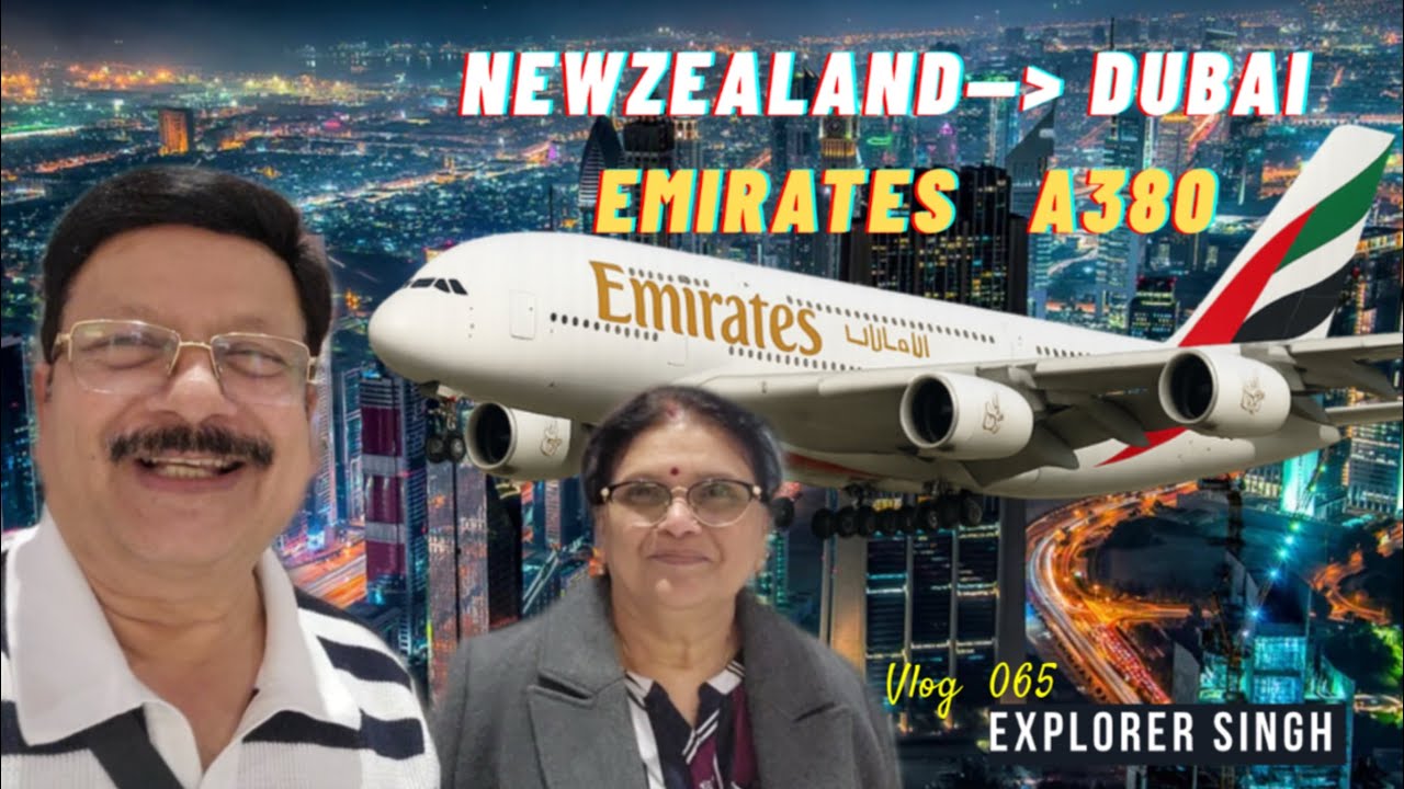 Airbus A380 Emirates Experience: New Zealand to Dubai Flight Vlog