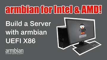 Building a UEFI x86 Armbian build server and setting up an Odroid HC4 NAS