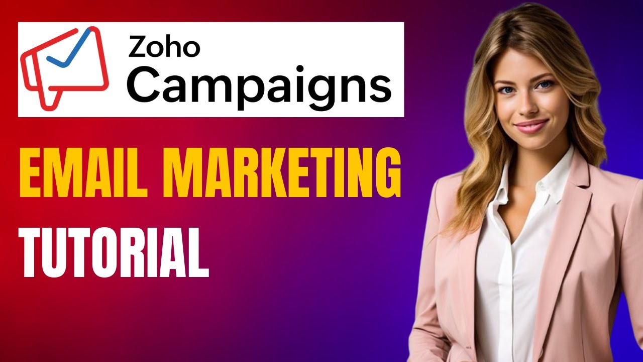 Zoho Campaigns Tutorial & Demo: Launch Your First Email Campaign - YouTube