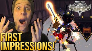 Kingdom Hearts Melody of Memory First Impressions!