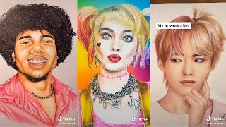Beautiful Tik Tok Art That Is On Another Level 🎨❤️
