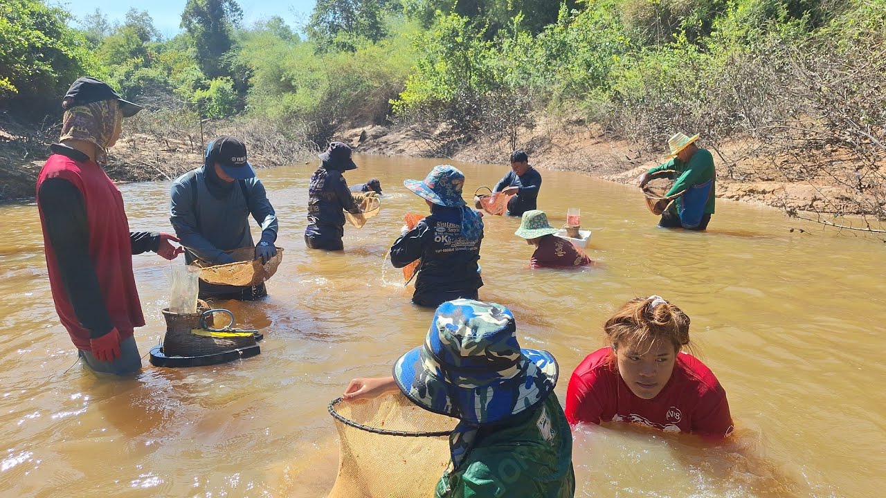 จกปลารากกล้วย รอบแรก‼️ของปี หนาวสุดๆ ม่วนคักครบทีม29พ.ย.68..EP1