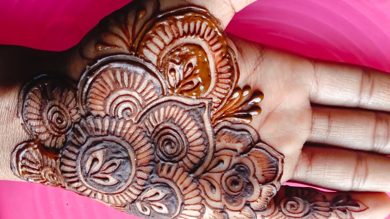 Simple mehndi designs sadharan Si Mehandi lagana sikhen