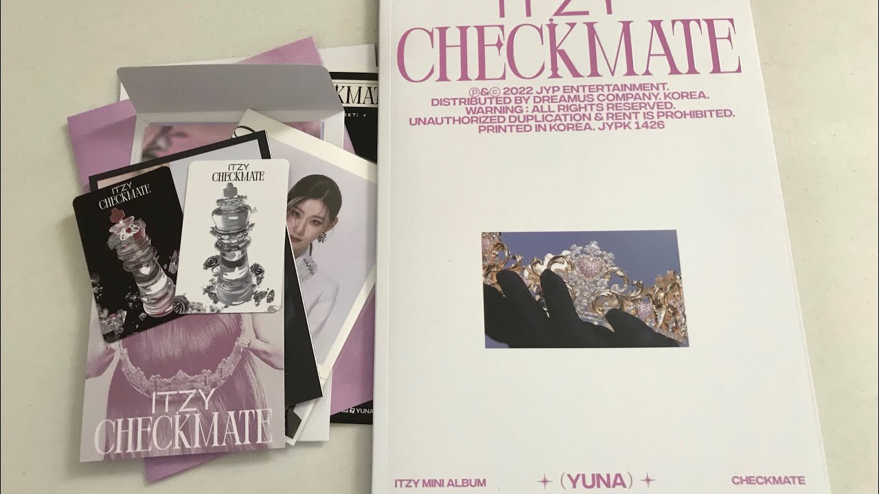 ITZY (있지) ALBUM - [CHECKMATE] (STANDARD EDITION : OPENED ALBUM