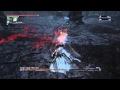 Bloodborne - First time using the Blade of Mercy during a boss fight