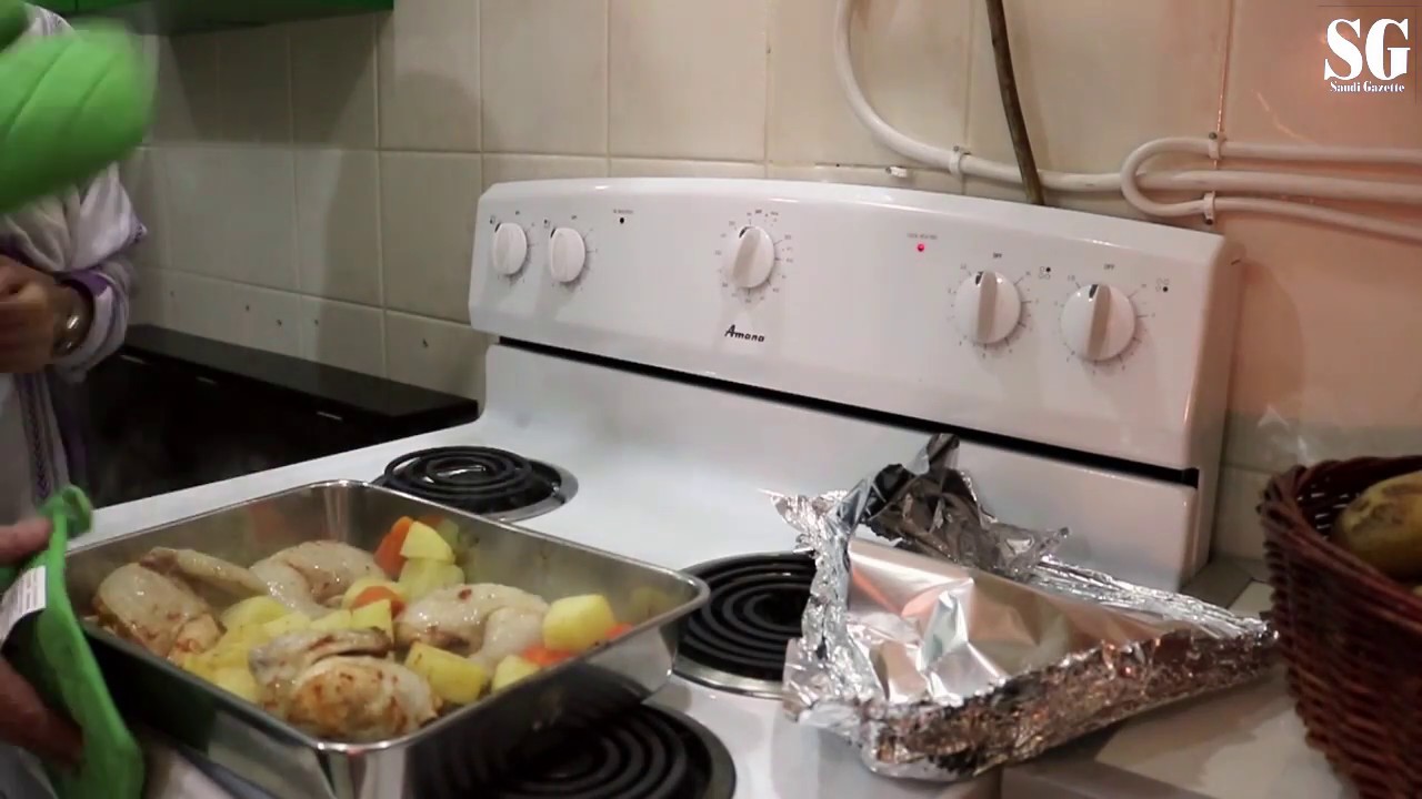 #SavorTheFlavor — Levantine Cuisine: Rice with Roasted Chicken - YouTube